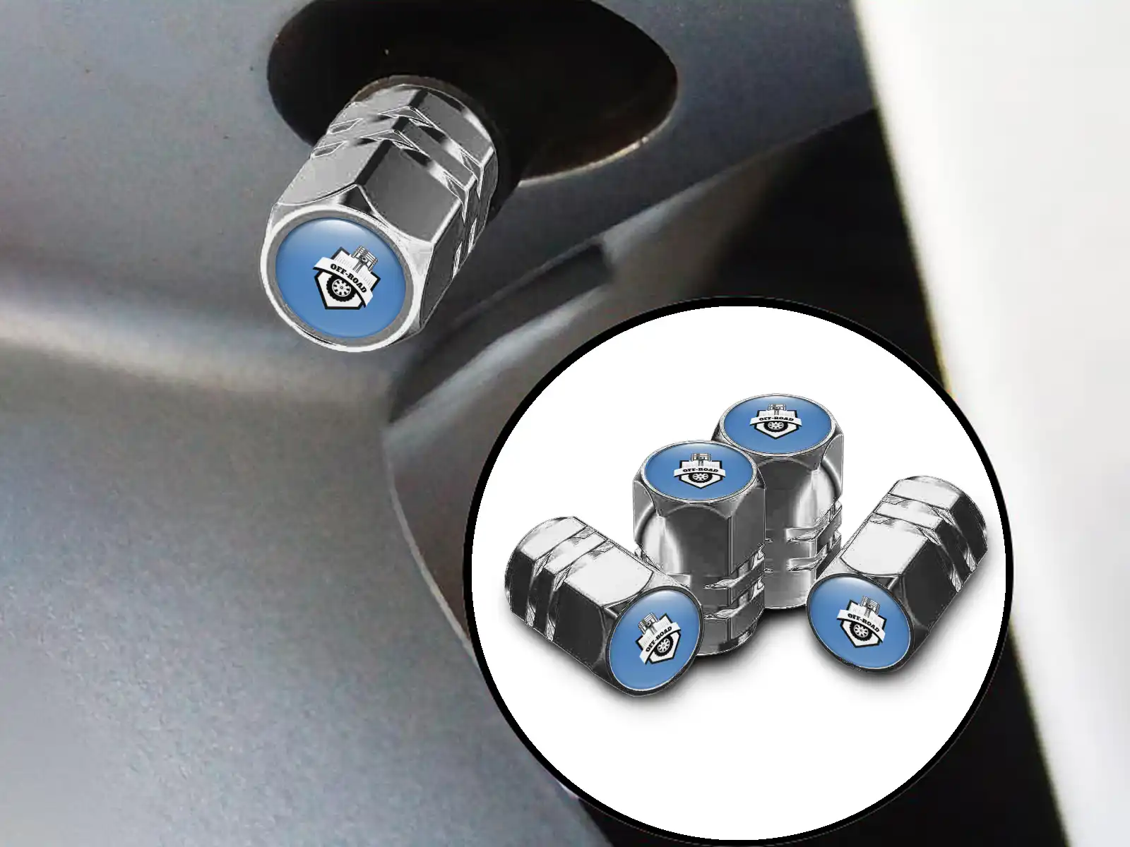Tyre Valve Caps for Car Minimal
